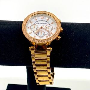 Michael Kors Women's Rose Gold-Tone Watch